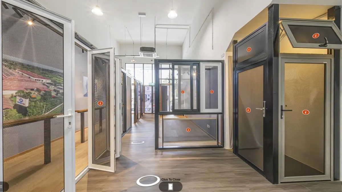 Meshtech interactive 360 showroom preview