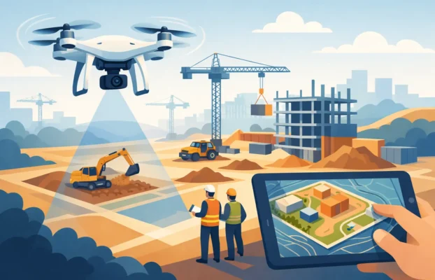 Drone Mapping Services for Construction Sites