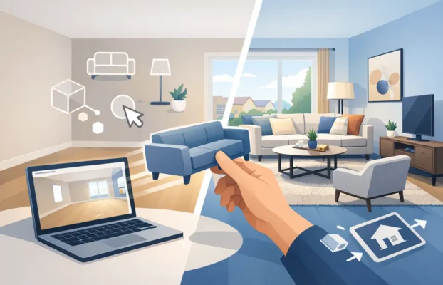 Virtual Staging for Vacant Homes That Sells
