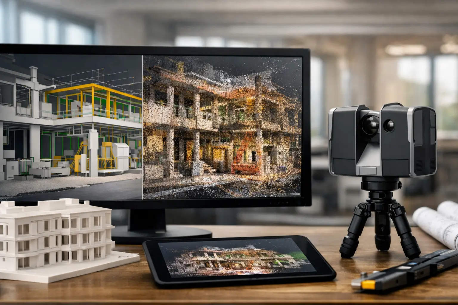 BIM Ready Point Cloud Workflow for Existing Buildings