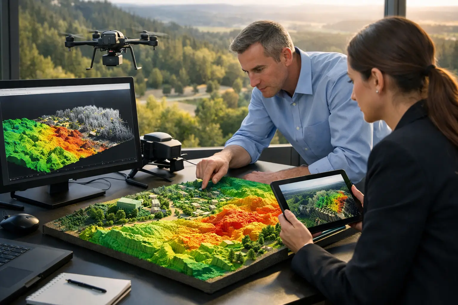LiDAR Mapping Services for Better Space Decisions
