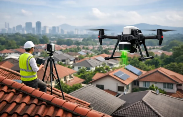 LiDAR Roof Surveys Malaysia for Better Roof Data