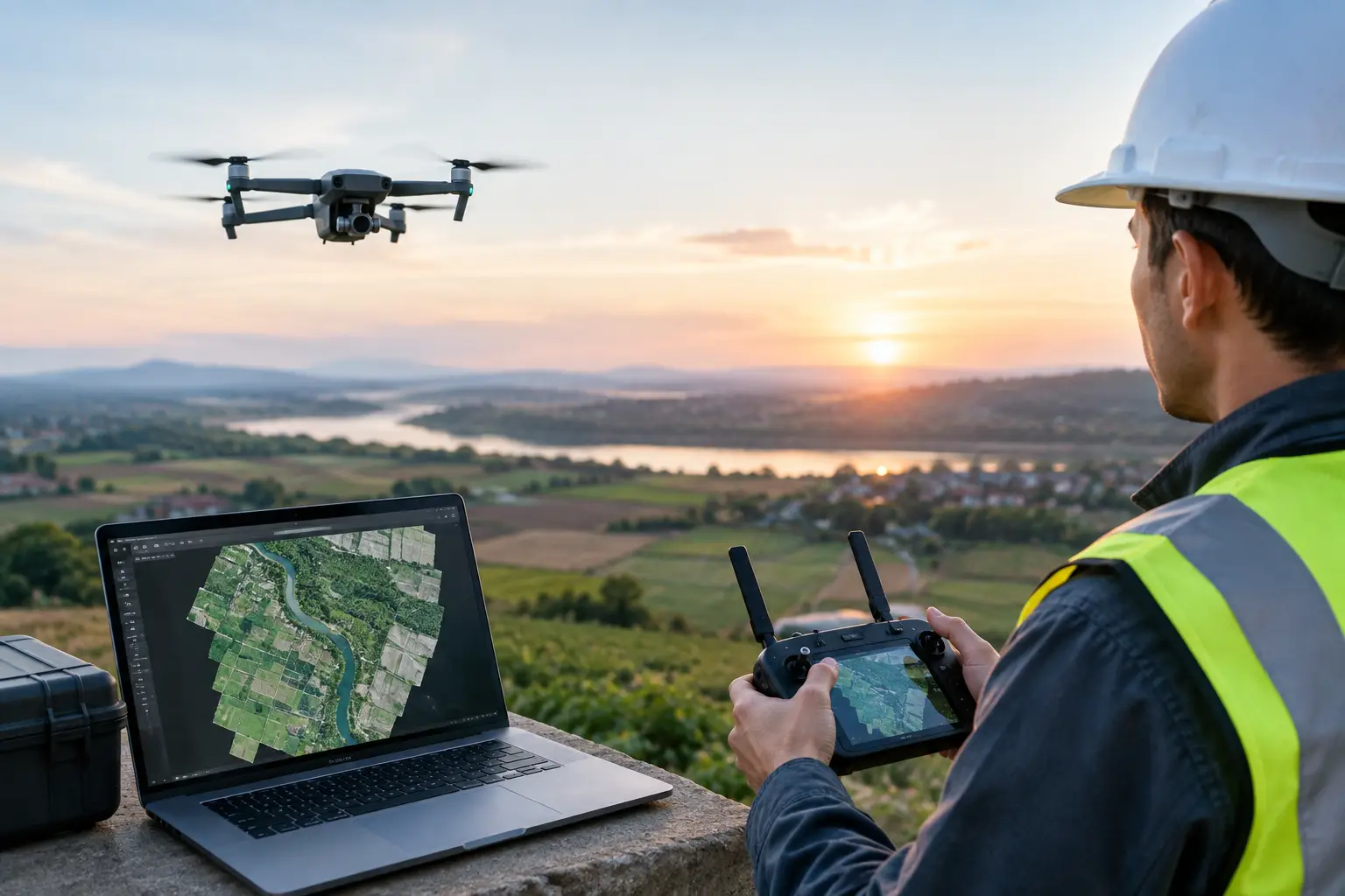 What Determines Drone Orthomosaic Accuracy?